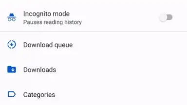 Capture d'écran de LNReader 10