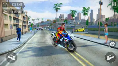 Capture d'écran de GT Motorbike Games Racing 3D 1