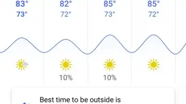 Capture d'écran de The Weather Channel 2