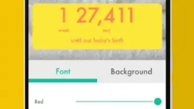 Capture d'écran de Baby Countdown 7