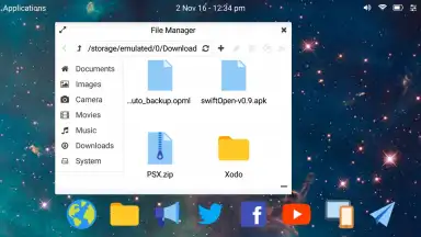 Capture d'écran de Leena Desktop UI 6