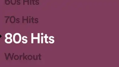 Capture d'écran de Spotify Stations 8