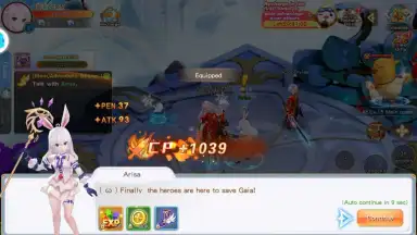 Capture d'écran de Fate Oath 4