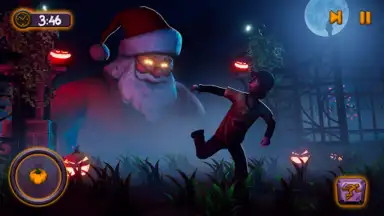 Capture d'écran de Scary Santa Horror Escape Game 3