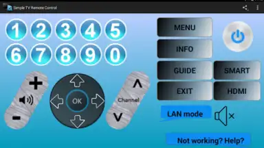 Capture d'écran de Simple TV Remote Control 1