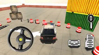 Capture d'écran de Police Car Parking Simulator 1