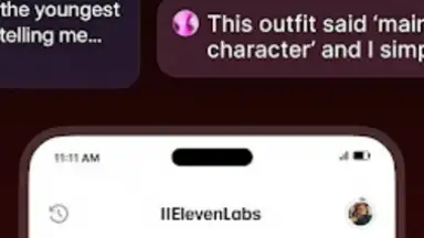 Capture d'écran de ElevenLabs 5