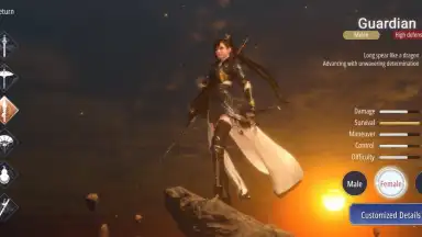 Capture d'écran de Moonlight Blade 6
