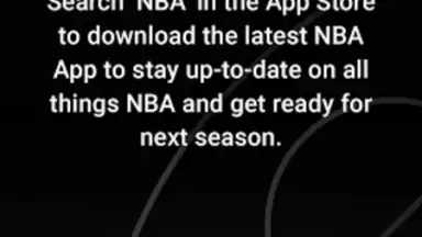 Capture d'écran de NBA 1