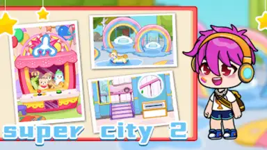 Capture d'écran de Super City 2: Tut Life World 2
