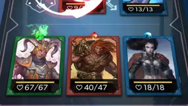 Capture d'écran de Deckstorm: Duel of Guardians 3
