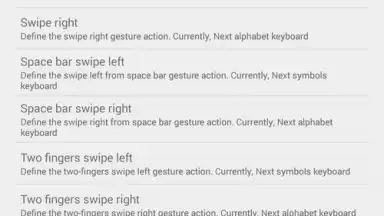 Capture d'écran de AnySoftKeyboard 3