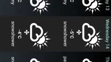 Capture d'écran de Weather for France 1