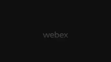Capture d'écran de WebEx Meetings 5