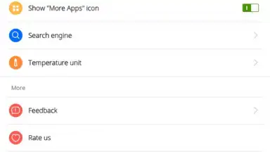 Capture d'écran de CM Launcher 3