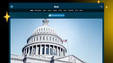 Capture d'écran de AOL 9