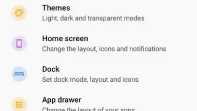 Capture d'écran de Microsoft Launcher Preview 6
