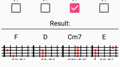 Capture d'écran de Chords Transposer Free 4