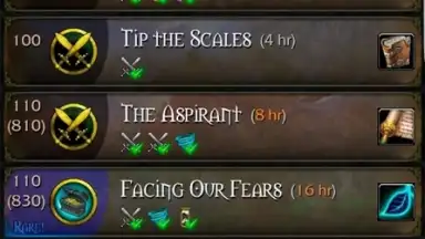 Capture d'écran de WoW Companion 1