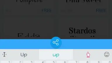 Capture d'écran de TouchPal Lite 4