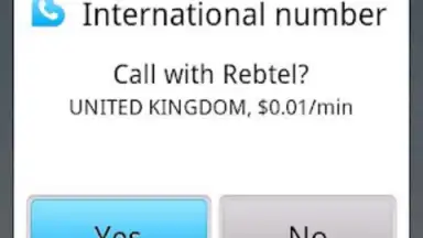 Capture d'écran de Rebtel: Llamadas y SMS Gratis 3