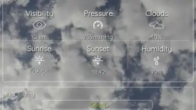 Capture d'écran de Weather Earth 5