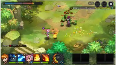 Capture d'écran de GrandChase 2