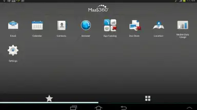Capture d'écran de MaaS360 MDM for Android 2