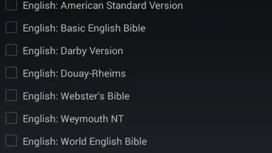 Capture d'écran de Bible Offline KJV with Audio 14