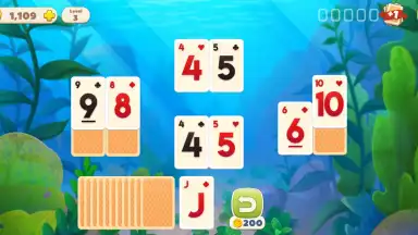 Capture d'écran de Undersea Solitaire Tripeaks 7