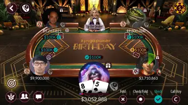Capture d'écran de Zynga Poker 12
