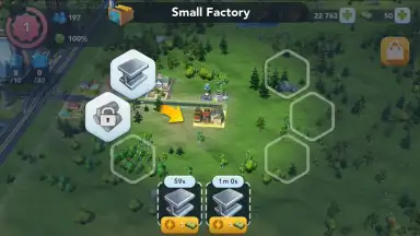 Capture d'écran de SimCity BuildIt 12