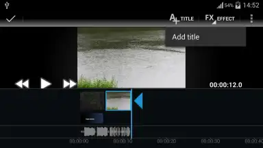 Capture d'écran de Movie Maker 3