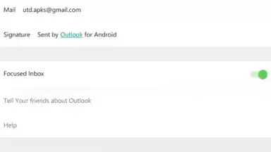 Capture d'écran de Microsoft Outlook 3
