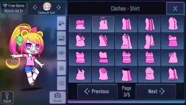 Capture d'écran de Gacha Club 13