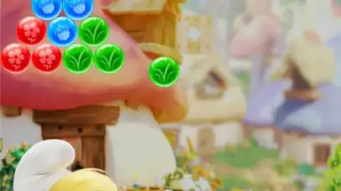 Capture d'écran de Smurfs Bubble Story 4