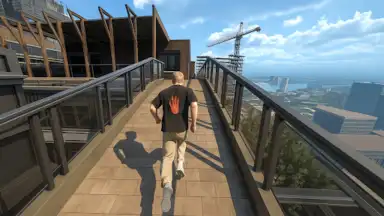 Capture d'écran de Only Going Up Parkour Rooftop 4