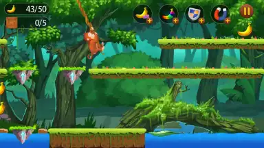 Capture d'écran de Jungle Monkey Run 10