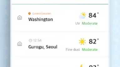 Capture d'écran de Firstscreen Weather 2