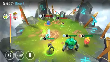 Capture d'écran de Heroes of Rings - Dragon War 1