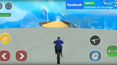Capture d'écran de Police Bike Stunts Games 6