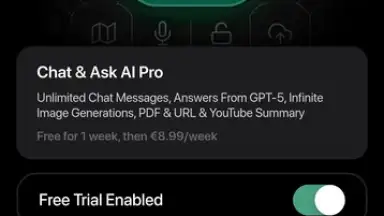 Capture d'écran de Ask AI 3