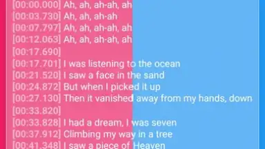 Capture d'écran de Lyrics Studio 6