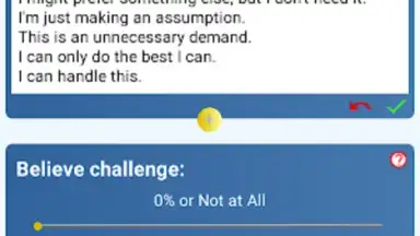 Capture d'écran de Cognitive Diary CBT Self-Help 14