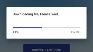 Capture d'écran de Video Downloader For Facebook 1