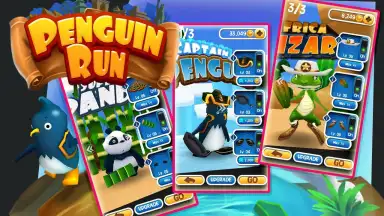 Capture d'écran de Penguin Run 1