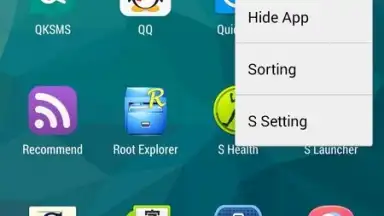 Capture d'écran de S Launcher 4