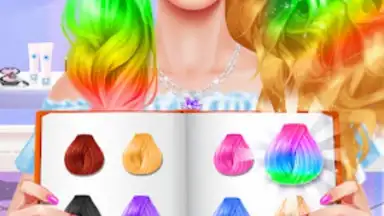 Capture d'écran de Hair Nail Salon: Makeup Games 8