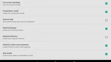 Capture d'écran de VMware Horizon Client 10