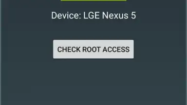 Capture d'écran de SU Root Checker 3